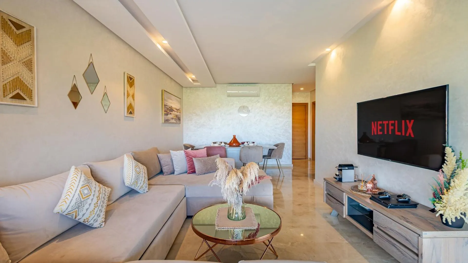 Apartamento The Saphir • Appartement Familial • Piscine • Jardin • Golf Marraquexe