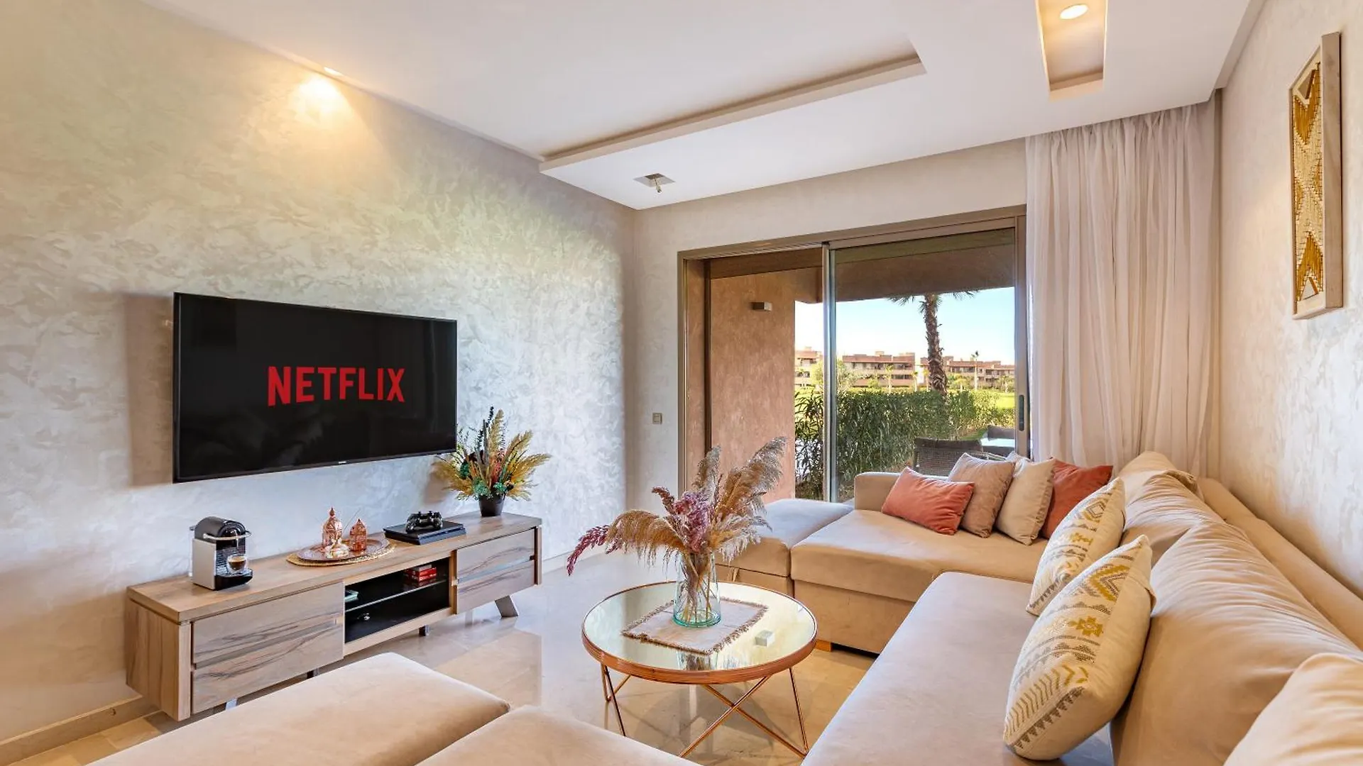 The Saphir • Appartement Familial • Piscine • Jardin • Golf Marraquexe