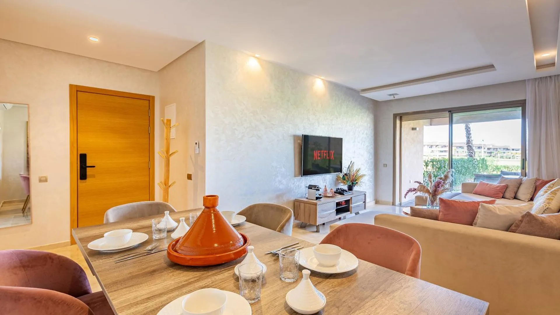 מרקש The Saphir • Appartement Familial • Piscine • Jardin • Golf