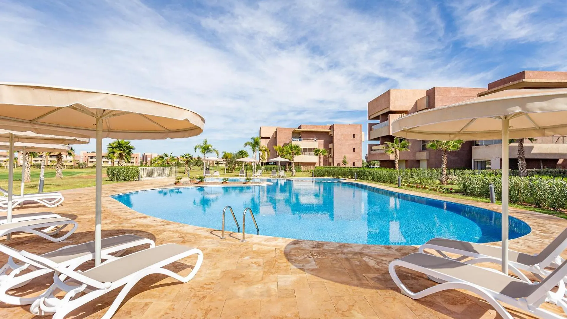דירה מרקש The Saphir • Appartement Familial • Piscine • Jardin • Golf מרוקו